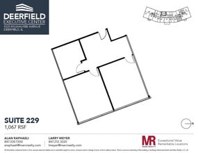 1020 Milwaukee Ave, Deerfield, IL to rent Floor Plan- Image 1 of 5