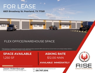 More details for 6831 Broadway St, Pearland, TX - Flex for Rent