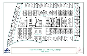 1555 Peachtree St, Atlanta, GA to rent Floor Plan- Image 1 of 1