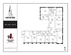 77 W Washington St, Chicago, IL for rent Floor Plan- Image 1 of 1