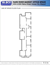 525-529 Walnut St, Kansas City, MO for rent Floor Plan- Image 1 of 2