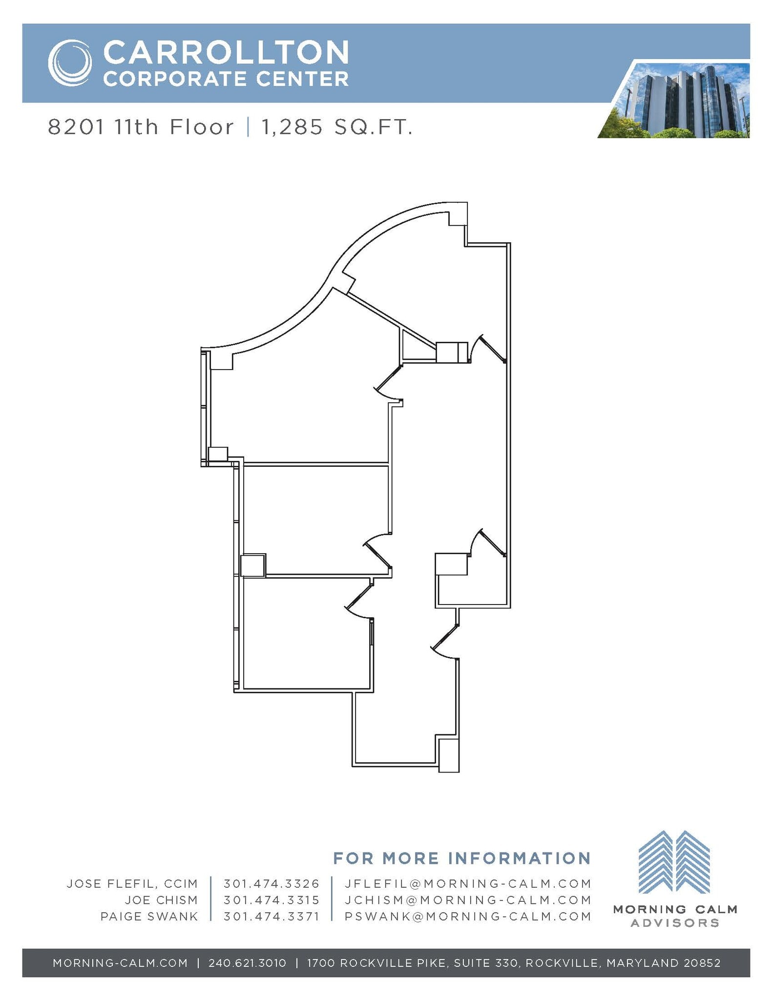 8201 Corporate Dr, Landover, MD to rent Floor Plan- Image 1 of 1