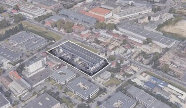 Gennevilliers, HDS - Aerial map view