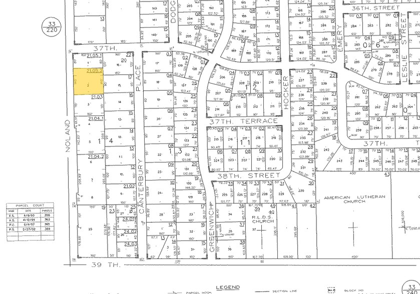 3709 S Noland Rd, Independence, MO for rent - Plat Map - Image 2 of 6