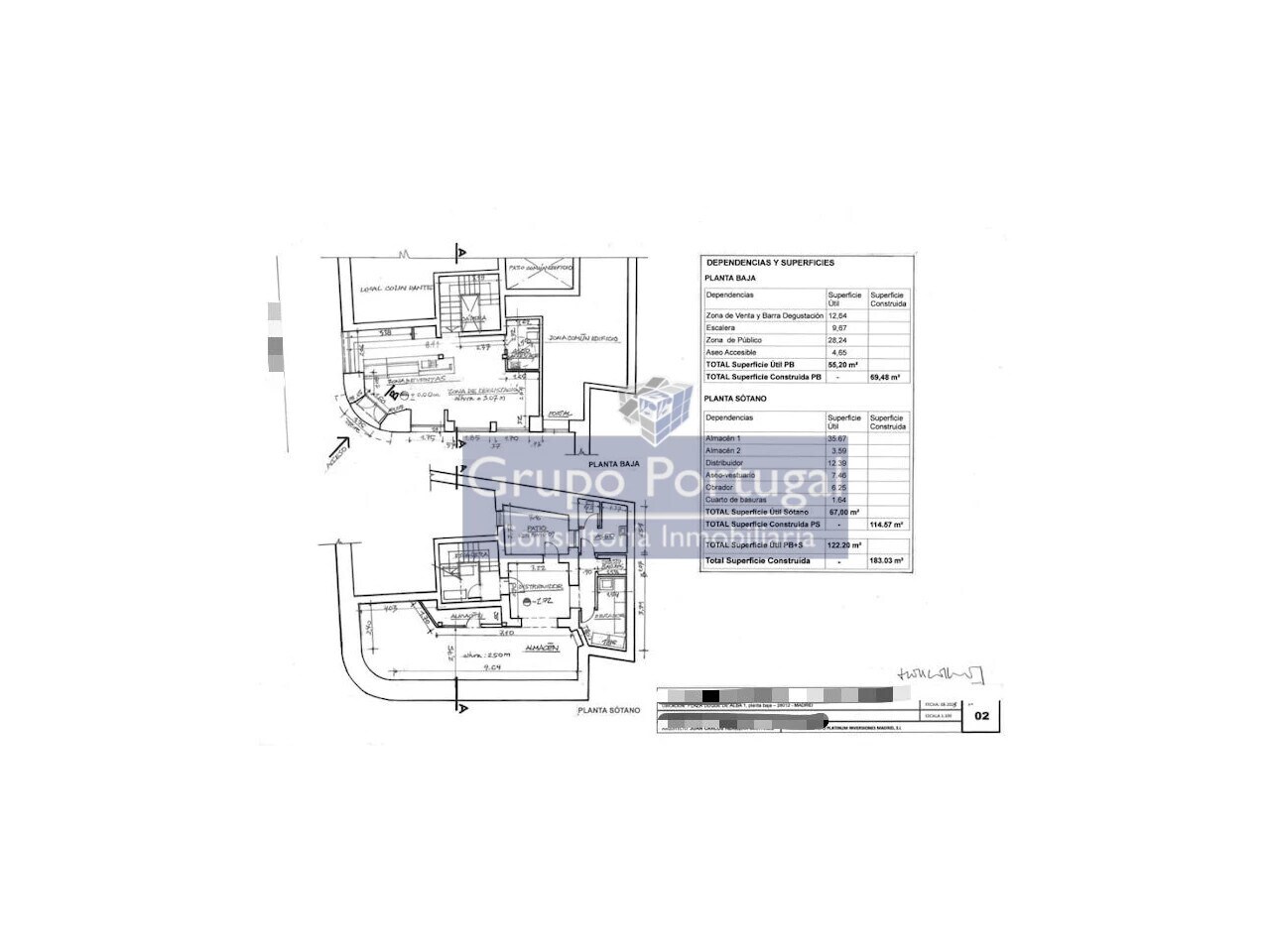 Retail in Madrid, Madrid to rent Typical Floor Plan- Image 1 of 1