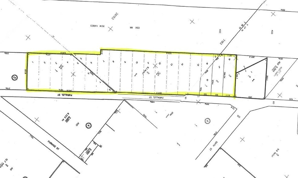 1437 Parallel Street, Montgomery, AL for sale - Plat Map - Image 1 of 3