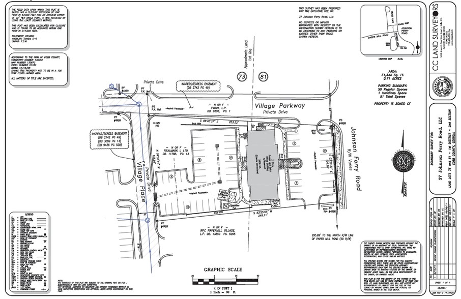 37 Johnson Ferry Rd, Marietta, GA for rent - Site Plan - Image 2 of 3