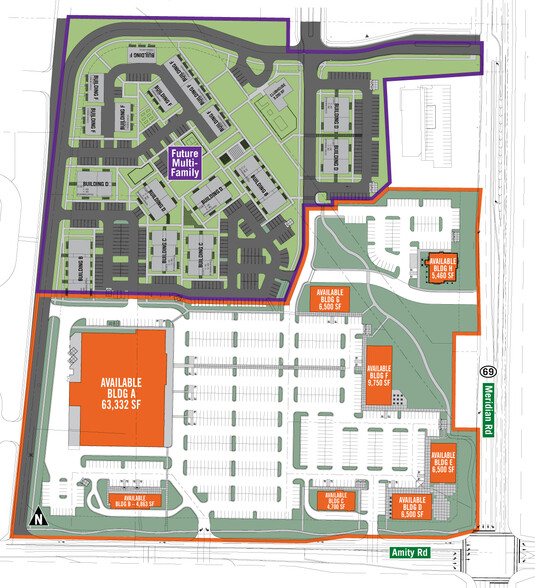 4690 S Meridian Rd, Meridian, ID for rent - Site Plan - Image 3 of 4