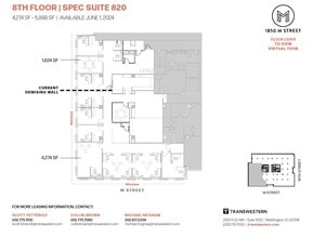 1850 M St NW, Washington, DC to rent Floor Plan- Image 1 of 1