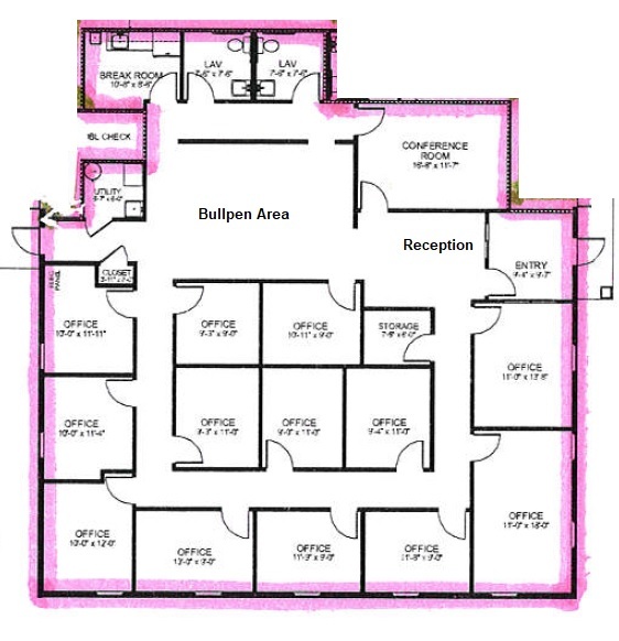 1660 Route 112, Port Jefferson Station, NY for rent Floor Plan- Image 1 of 8