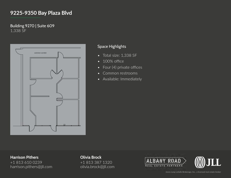 9280 Bay Plaza Blvd, Tampa, FL to rent Floor Plan- Image 1 of 1