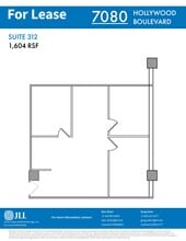 7080 Hollywood Blvd, Los Angeles, CA for rent Site Plan- Image 1 of 1