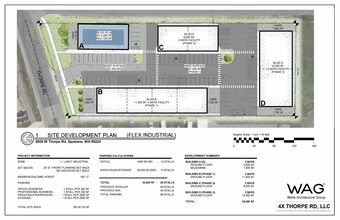 5807 Thorpe, Spokane, WA for rent Site Plan- Image 2 of 2