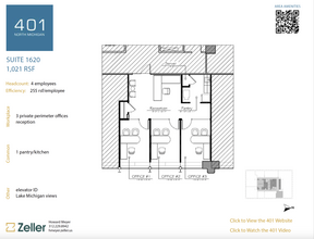 401 N Michigan Ave, Chicago, IL for rent Floor Plan- Image 1 of 1