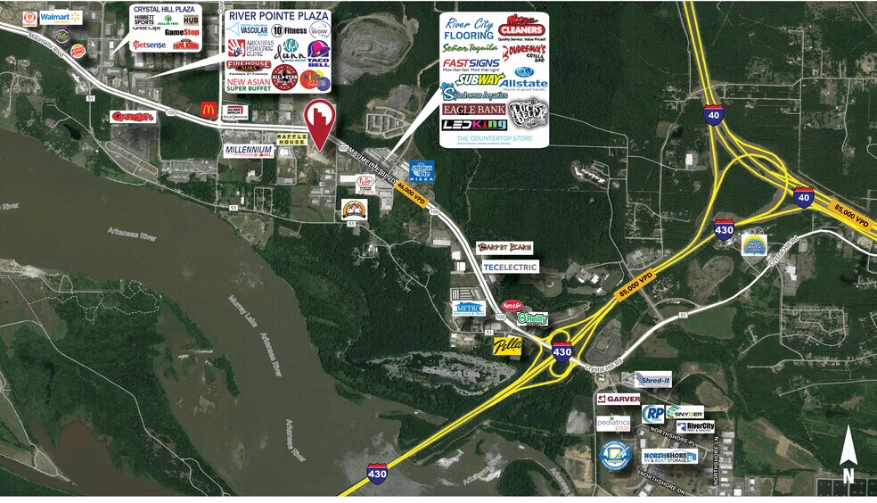 Maumelle Blvd, Maumelle 72113 Land for Sale UK
