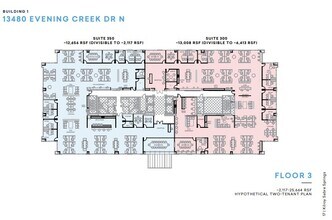 13520 Evening Creek Dr N, San Diego, CA for rent Floor Plan- Image 2 of 4