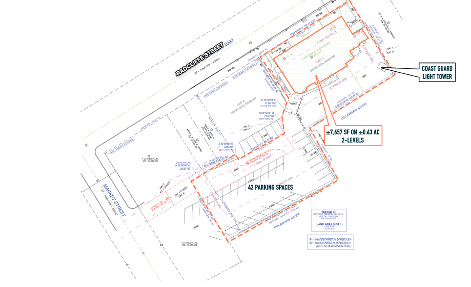 244 Radcliffe St, Bristol, PA for sale - Site Plan - Image 2 of 3