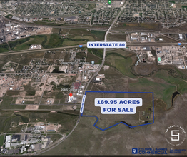 TBD South College, Cheyenne, WY - aerial  map view