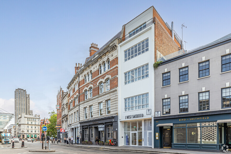 1-5 West Smithfield, London for rent - Building Photo - Image 1 of 3