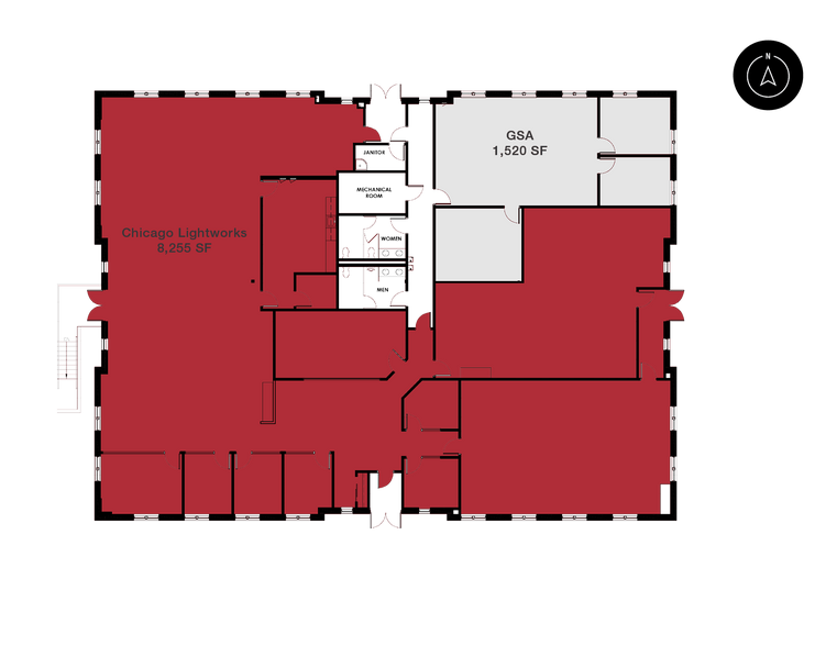 505 Warrenville Rd, Lisle, IL for sale - Floor Plan - Image 2 of 9