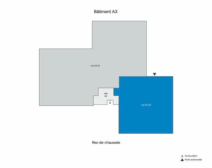Light Industrial in Saint-Thibault-des-Vignes to rent - Floor Plan - Image 3 of 3