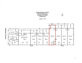 1932 Eastman Ave, Ventura, CA to rent Site Plan- Image 1 of 1