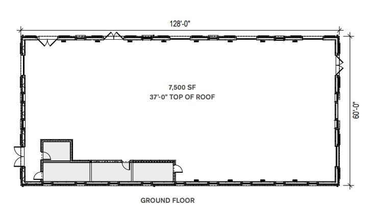 63 Flushing Ave, Brooklyn, NY to rent Floor Plan- Image 1 of 1