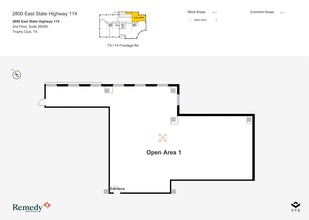 2800 E Highway 114, Southlake, TX for rent Floor Plan- Image 2 of 2