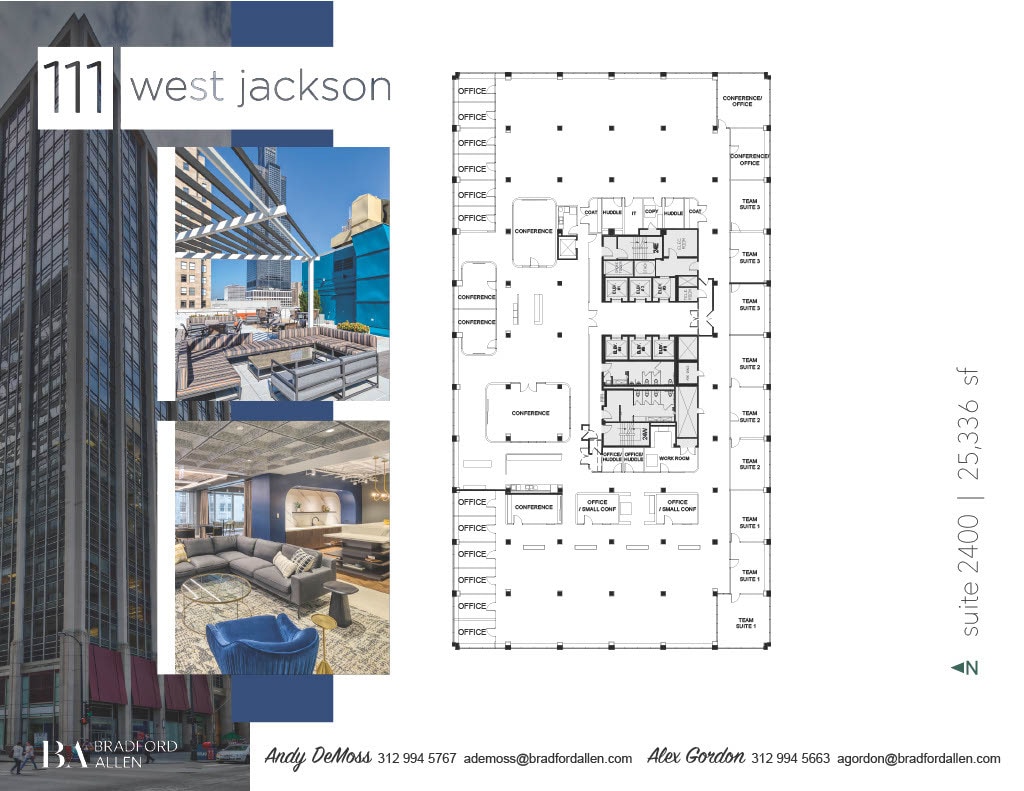 111 W Jackson Blvd, Chicago, IL to rent Floor Plan- Image 1 of 4