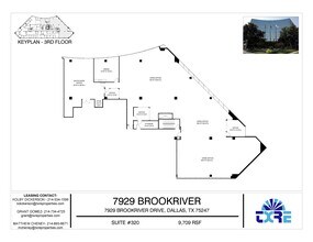 7929 Brookriver Dr, Dallas, TX to rent Floor Plan- Image 1 of 1