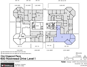 600 Rockmead Dr, Kingwood, TX for rent Site Plan- Image 1 of 3