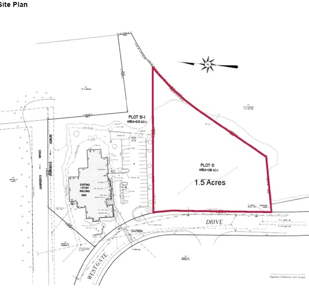 265 Westgate Dr, Brockton, MA for sale - Plat Map - Image 1 of 1