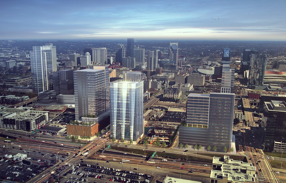 1221 Broadway, Nashville, TN to rent - Aerial - Image 2 of 30