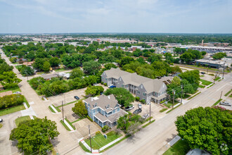 903 E 18th St, Plano, TX - aerial  map view