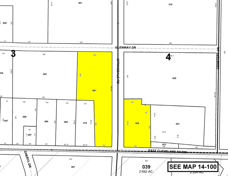 777 Cleveland Ave SW, Atlanta, GA for rent - Plat Map - Image 2 of 10