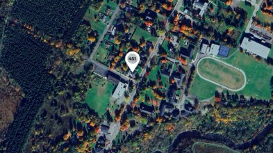 451 Rue Dufferin, Stanstead, QC - aerial  map view