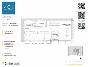 401 N Michigan Ave, Chicago, IL for rent Floor Plan- Image 2 of 2