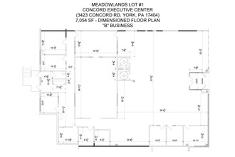 3411-3429 Concord Rd, York, PA for rent Floor Plan- Image 2 of 2