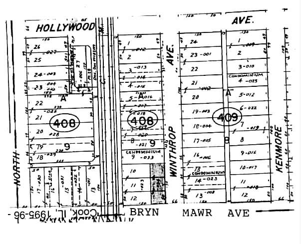 1100 W Bryn Mawr, Chicago, IL for sale - Plat Map - Image 1 of 1