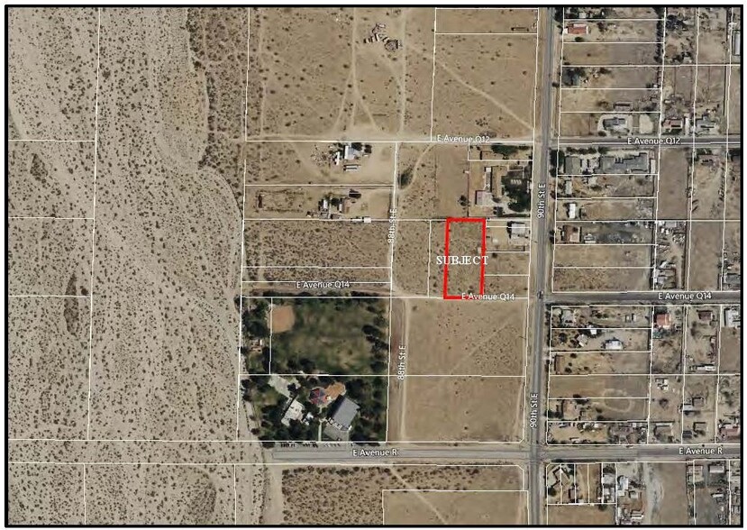 38113 90th St, Littlerock, CA for sale - Aerial - Image 1 of 2