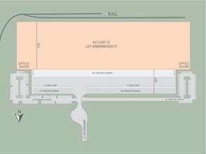 237 Greenwood Industrial Ct, Mcdonough, GA for rent Site Plan- Image 2 of 3