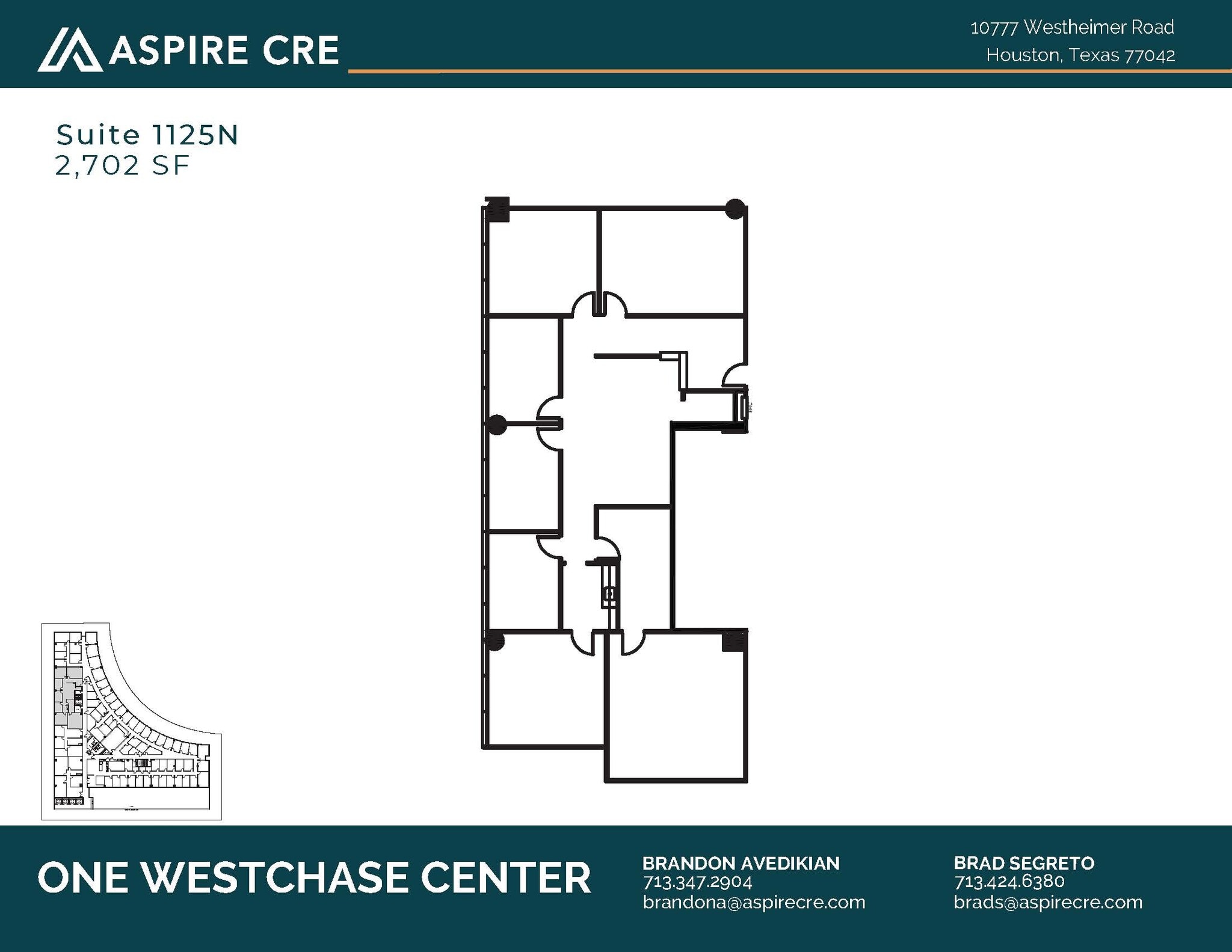 10777 Westheimer Rd, Houston, TX to rent Floor Plan- Image 1 of 1