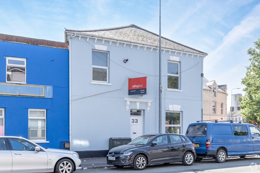 33-35 Lower Cathedral Rd, Cardiff to rent - Building Photo - Image 2 of 9