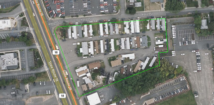 366 NJ-18, East Brunswick, NJ - aerial  map view