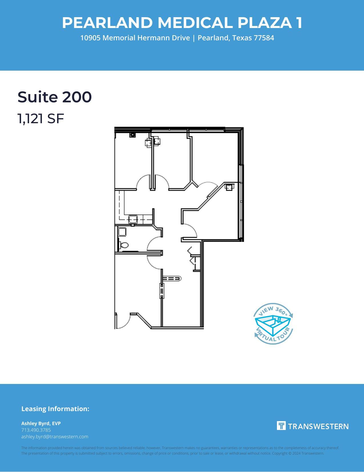 10905 Memorial Hermann Dr, Pearland, TX to rent Floor Plan- Image 1 of 1