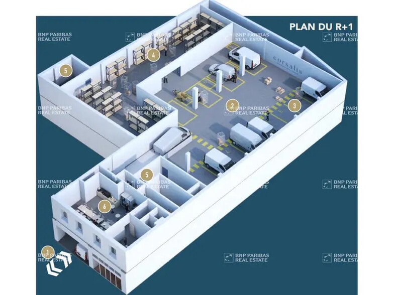 Industrial in Marseille to rent - Floor Plan - Image 3 of 12