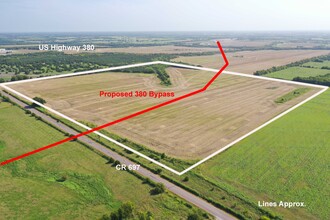 75 Acre County Road 697, Farmersville, TX for sale Aerial- Image 1 of 1