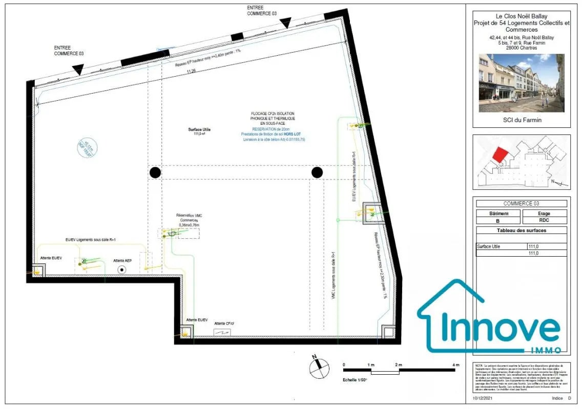 Retail in Chartres for sale Floor Plan- Image 1 of 5