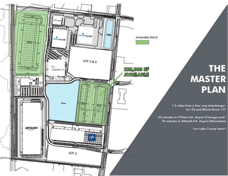 1550 S Waukegan Rd, Waukegan, IL for sale - Site Plan - Image 1 of 1