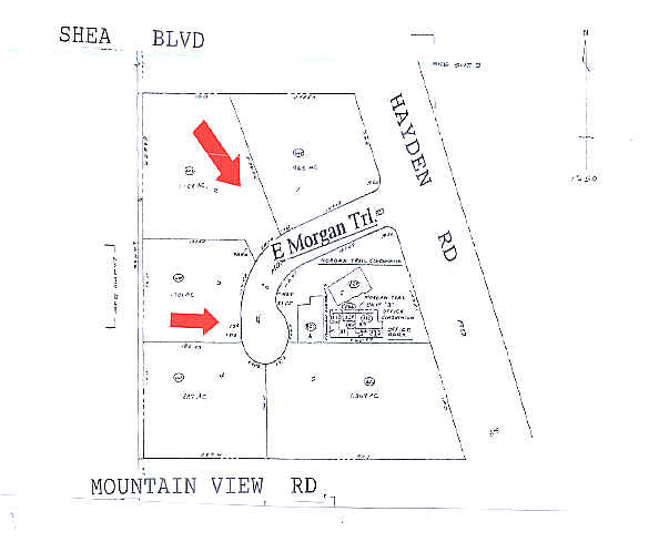 8040-8050 E Morgan Trl, Scottsdale, AZ for rent - Plat Map - Image 2 of 9